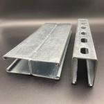 Electrical Zinc Slotted Plain Double Unistrut Channel