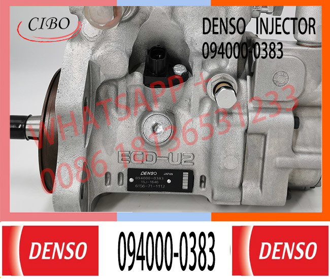 Excavator fuel pump engine pc450-7 diesel pump plunger injection pump 6156-71-1112/ 094000-0383