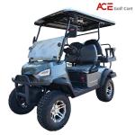 High Strength Carbon Steel 4 Seater Golf Cart Smart Charger 80km Travelling