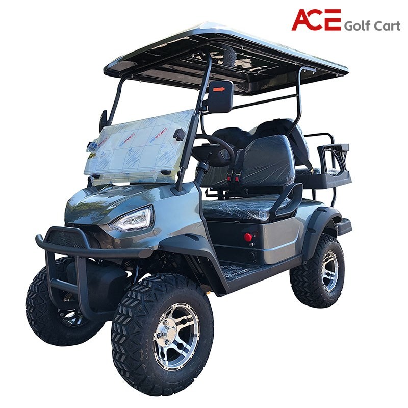 Electric Golf Buggy 4 Seater Battery Operated Golf Cart For Sightseeing