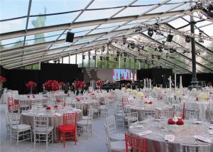 Wholesale Posh Permanent Transparent Garden Party Tent Clear White 10m X25m from china suppliers