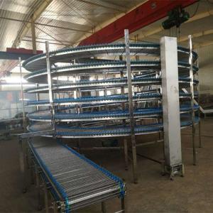 Wholesale Beverage Bottle Conveyor Bread Cooling Tower Food Industry Spiral Conveyor from china suppliers