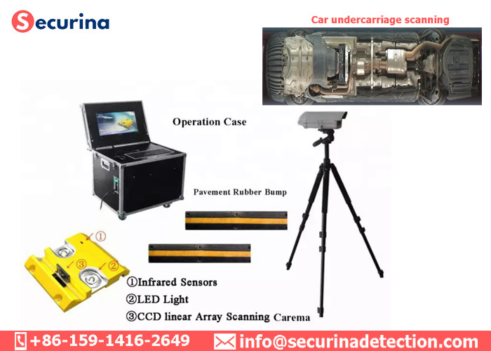 20T Load Bearing UVSS System Vandal Proof CCD Linear Scanning