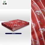 Excellent Elasticity Red 43D Festive Mattress Quilt Fabric 65gsm-100gsm