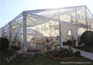 Wholesale Clear Top / Wall PVC Fabric Cover Outdoor Luxury Wedding Tents With White Linings from china suppliers