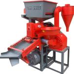 DONGYA AGRO 700-1500KG Combined Rice Mill Machine With Elevator 11KW