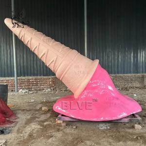 Wholesale Cast Aluminum Ice Cream Sculpture Light Metal Cookie Sculpture Large Outdoor Modern City Mall Decoration from china suppliers