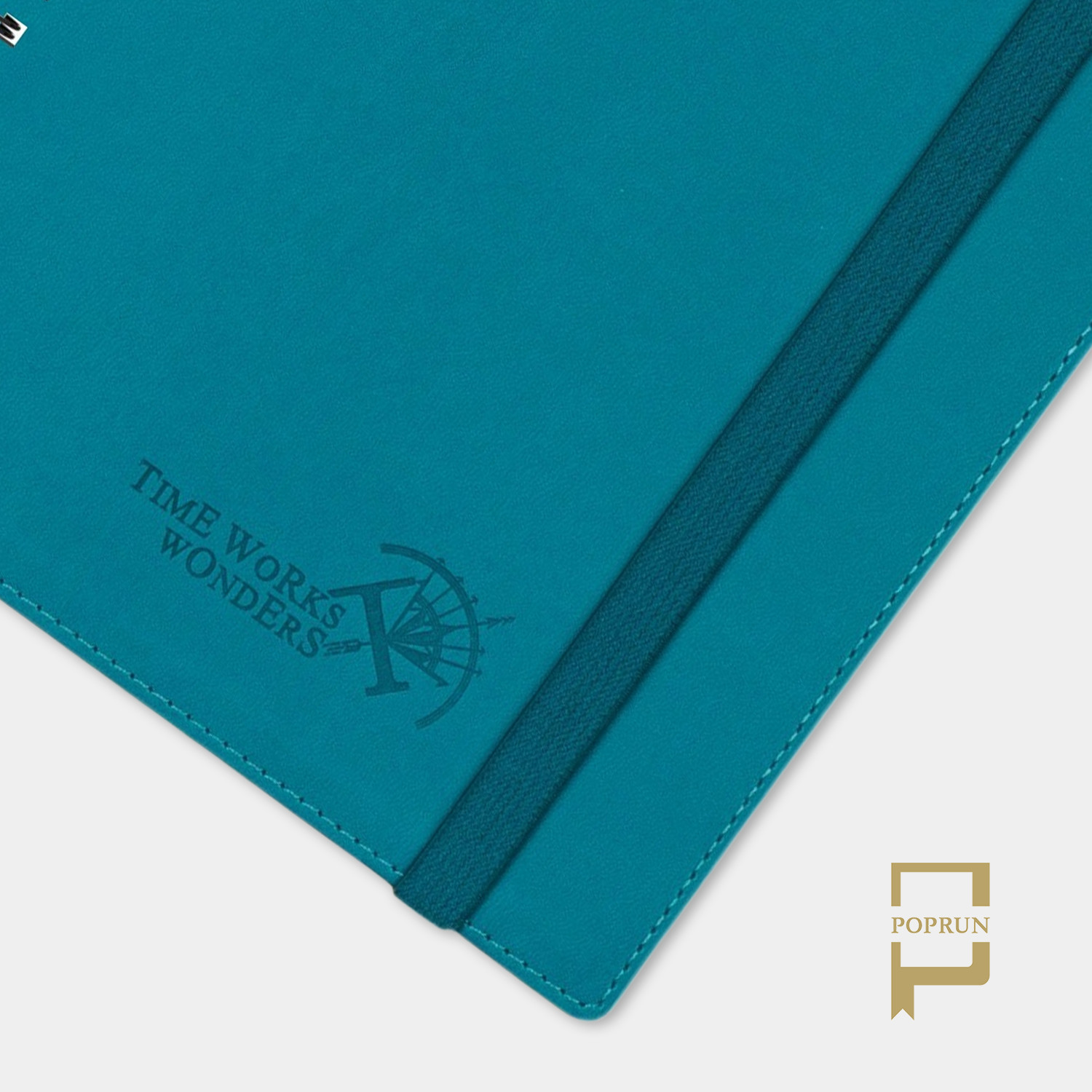 Custom Planner Medium Pacific Green Monthly and Weekly Planner With Hourly Schedule