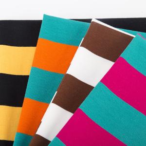 Wholesale Comfortable And Fashionabl And skin-friendly Striped Knit Fabric For Polo Shirt from china suppliers
