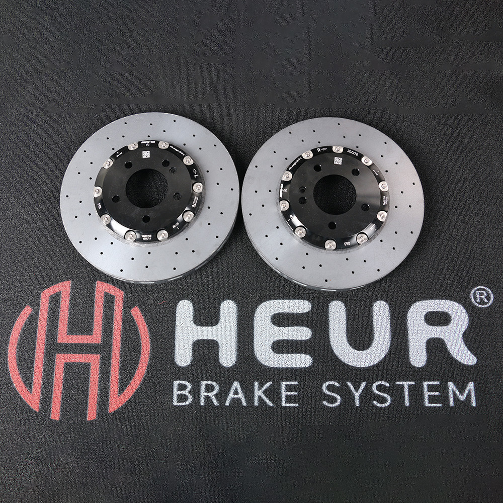 Heur Carbon Ceramic Brake Discs For Benz Glb Gls G300 Upgrade 370mm Front Set