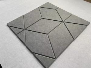 Wholesale Theatre 3d Acoustic Wall Panels , Acoustic Fabric Wall Covering from china suppliers