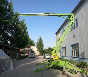 Wholesale Trailer Mounted Access Platform Articulating Boom Lift 500kg Loading from china suppliers