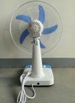 Metal Grill 16'' DC Rechargeable Fan With 4AH Lithium Battery