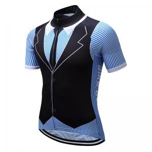 China Men Maillot Ciclismo Anti Sweat Polyester Cool Weather Cycling Jersey Sport T Shirt on sale