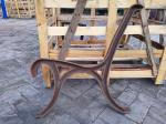 Wood Cast Iron Bench Ends Leg / Decoration Cast Iron Park Bench Parts