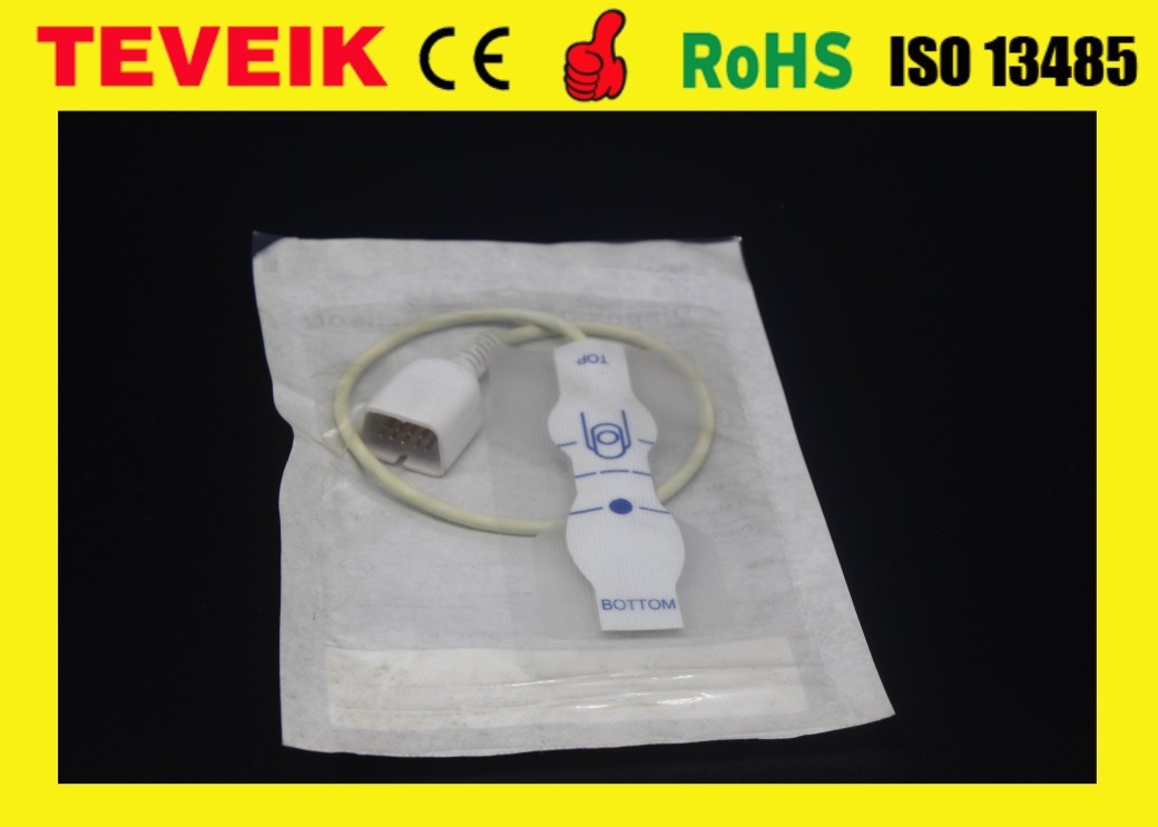 nihon kohden disposable spo2 sensor finger probe finger clip 9pin for adult