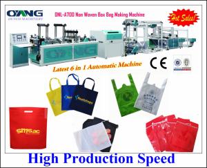 Wholesale 18KW / 22kw Electrical Ultrasonic Non Woven Bag Making Machine / Equipment from china suppliers