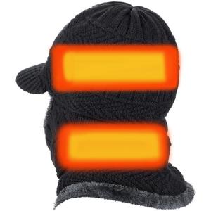 Wholesale Multifunction Electric Heated Hat , SHEERFOND Rechargeable Electric Beanie Hat from china suppliers