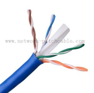 Wholesale Four Pair HDPE Cat6 UTP Cable Cooper Clad Aluminum / Bare Cooper from china suppliers