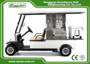 Wholesale EXCAR Aluminum 2 Seats Food Golf Cart With ADC Motor PC Windshield from china suppliers