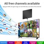 50W Max Input Power Dvb T2 Long Range HDTV 4k Indoor Hdtv Cable Outdoor Digital