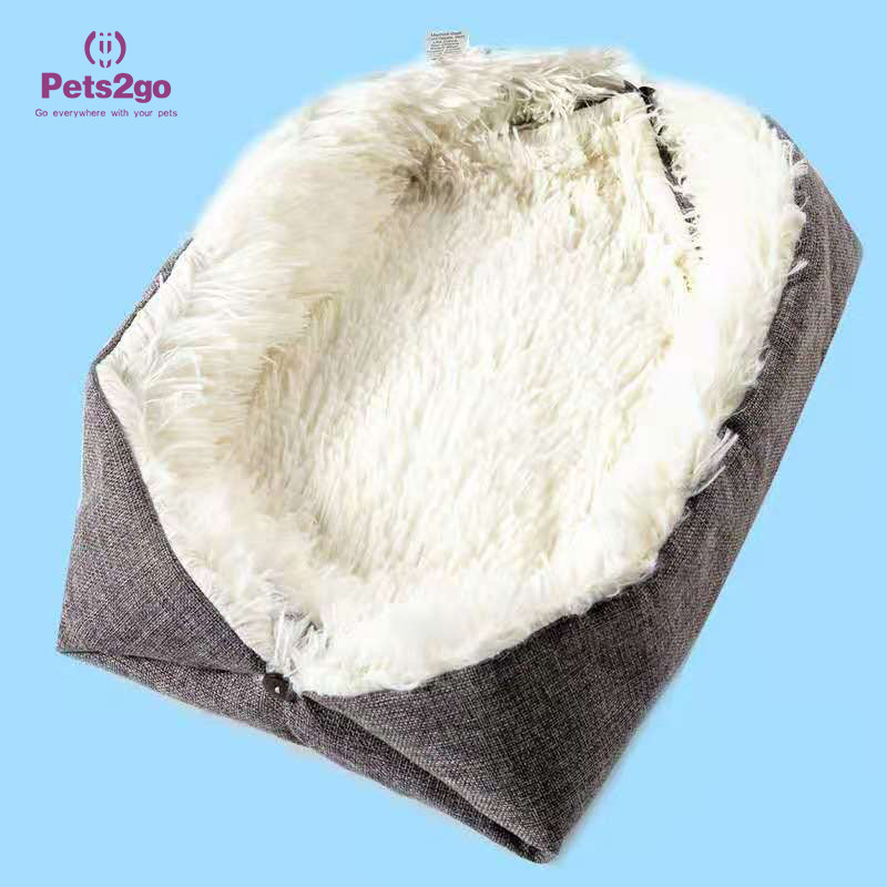 Mechanical Wash Plush linen Memory Foam Pet Bed Mat
