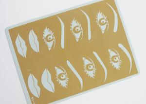 Wholesale Yellow Fake Eyebrow Tattoo Practice Skins with Skin Texture Tattoo Practice Skin from china suppliers