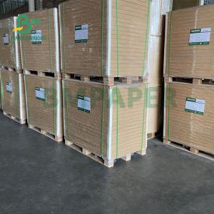 Wholesale 325gsm Uniform White Coated Kraft Back Paper For Packing Bread 70 X 100cm from china suppliers