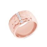 Size 6 - Size 10 Mens Eternity Band 18K Gold Plated Brass Rings