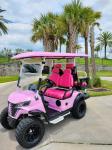 High Performance Four Seater Electric Golf Cart Long Range Battery Smart