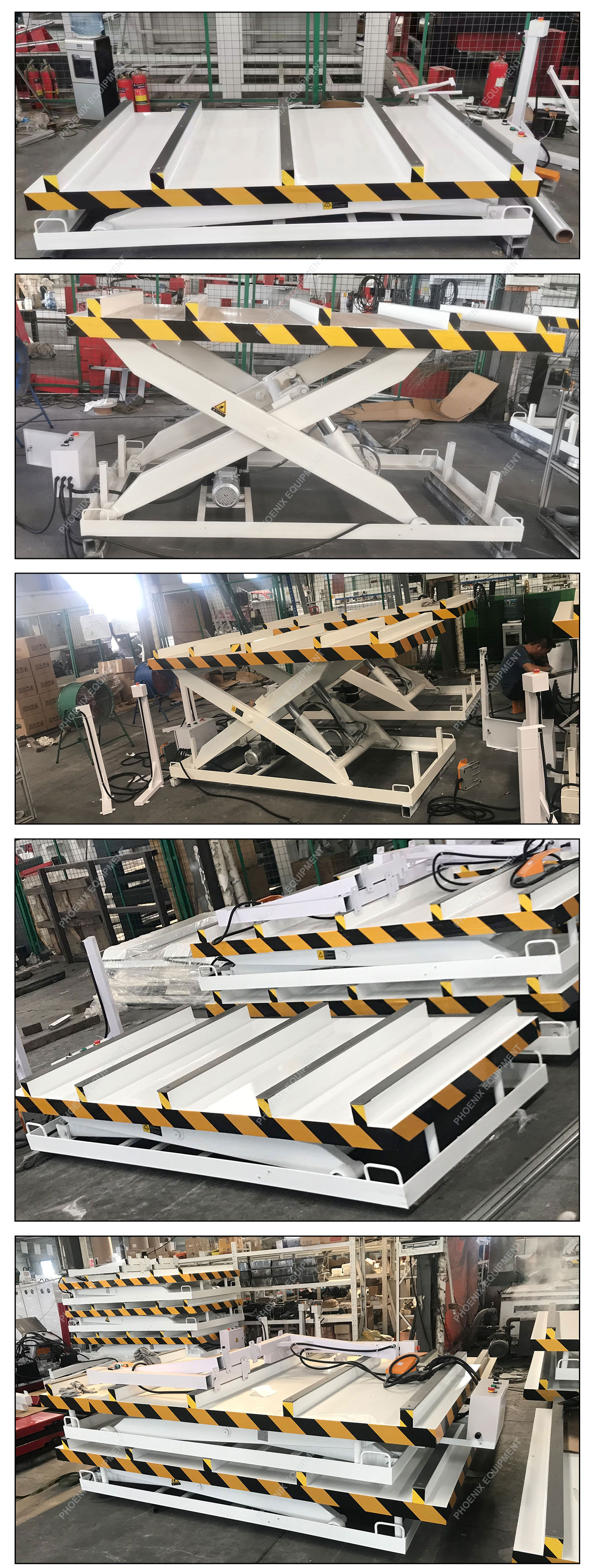 Manufacturing Plant Woodworking Machinery 3000kg Hydraulic Scissor Lifting Table for Furniture Production Line