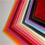 100% polyester warp knitting pearl velour/knitting fabric