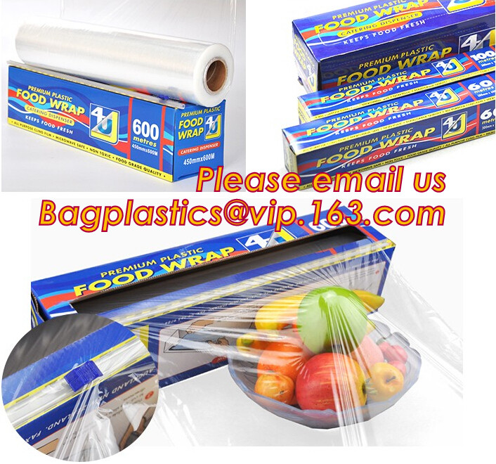PVC Cling Film Plastic Wrap 30CM X 400M Cheap Food Wrap Film, Pvc Cling Film Jumbo Roll, 11 micron pvc stretch food wrap