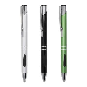 Wholesale School Stationery Classic Ballpoint Pen Aluminum Smooth Press Type Ball Pen from china suppliers