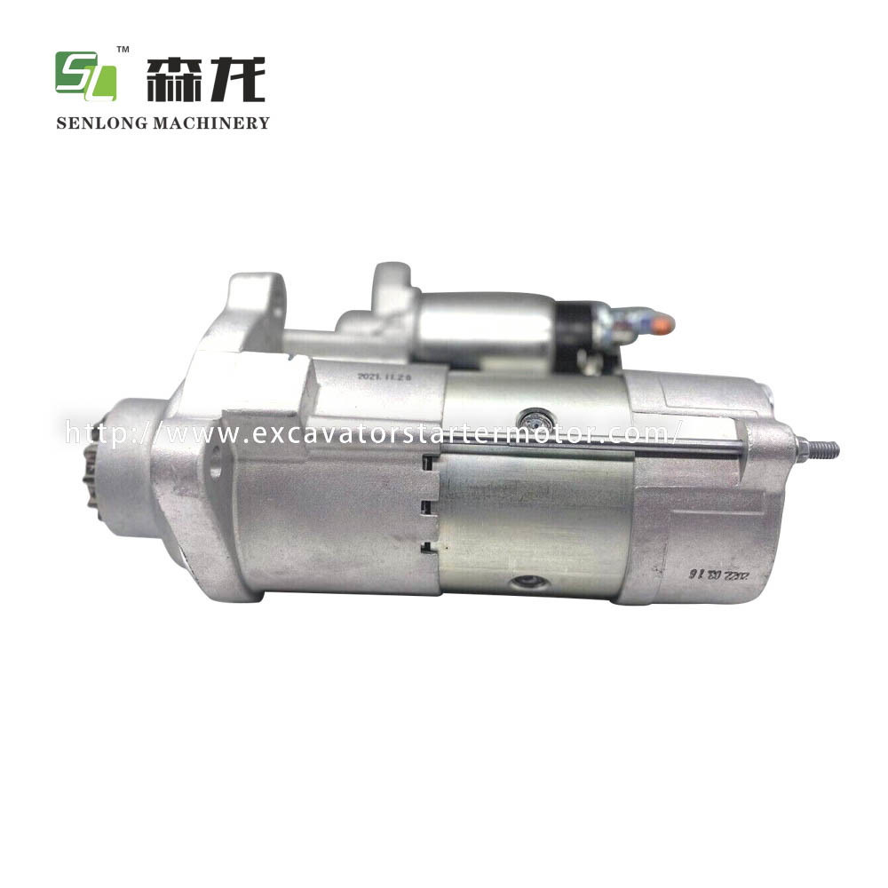 12V 2.5KW Excavator Starter Motor For Daewoo 300516-00126C