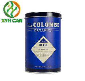 Wholesale Tin Cans for Coffee Powder Tin with Screw Cap Cans for Packaging Coffee CMYK Printing from china suppliers