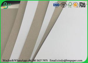 Wholesale 700 * 1000mm Grey Back Duplex Board , 300gsm 350gsm Coated Duplex Paper Board from china suppliers