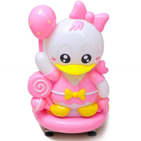 Earn Money Coin Pusher Cute Duck Kids Kddie Rides Mini Plastic Game Center