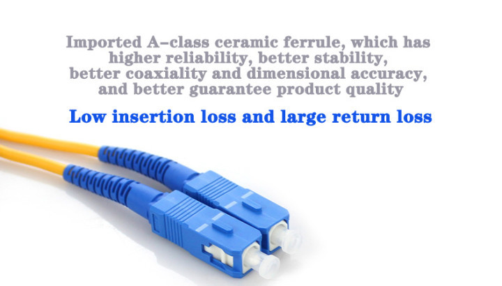 Aramid SC/UPC FTTH Distribution BOX SM 3m Length Optical Network Construction