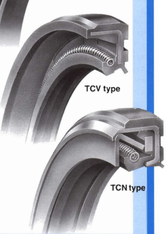 TCN OEM Skeleton Excavator Oil Seal Replacement NBR Hydraulic Seal Kit For heavy machinery