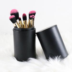 Wholesale Rose Red Cosmetic Makeup Brush Set 10 Pcs For Creating Perfect Look from china suppliers