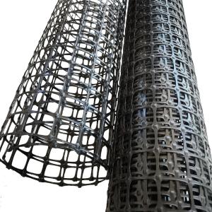 Wholesale 15-60KN Tensile Strength PP Biaxial Plastic Geogrids for Railway in Warehouse Stock from china suppliers