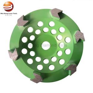 Wholesale 125mm 180mm Arrow Segment Diamond Grinding Cup Wheels from china suppliers
