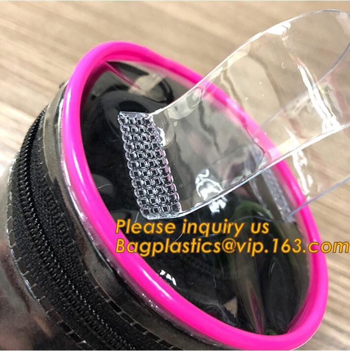 Holographic Zipper Slider Zip Lock Bubble Bag,Cosmetic Zipper Bag/Rose Gold Slider Bubble Bag with Logo,Slider Bubble Zi