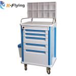 630x470x900mm Anesthesia Medical Trolley Cart 4 Noiseless Casters