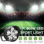LED Stadium Waterproof Light 600W 84000 Lumen IP65 Modern Style for Outdoor