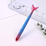 Colorful Gradient Mermaid Neutral Pen 0.5mm UV Electroplated Girl's Heart Gel