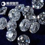 Wholesale Price Polished Synthetic Hpht Cvd Round Cut Loose Diamond HUANGHE