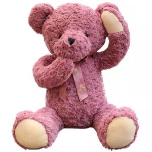 Wholesale Rose Red Girl Sleep Cuddle Shy Teddy Bear Plush Toys Small Cute Rag Doll 85cm from china suppliers