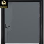 Black Powder Door stainless steel entry door Heat Transfer Print 2.0mm solid